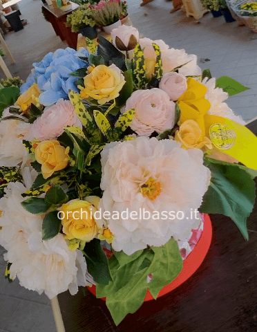 Scatola Fiori FINTI